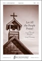 Let All the People Praise! SATB choral sheet music cover